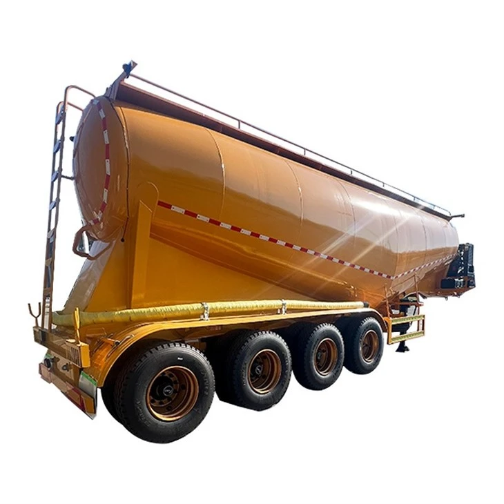 4-Axle 50m³ Carbon Steel Cement Tanker high quality 4-Axle 50m³ Carbon Steel Cement Tanker high quality