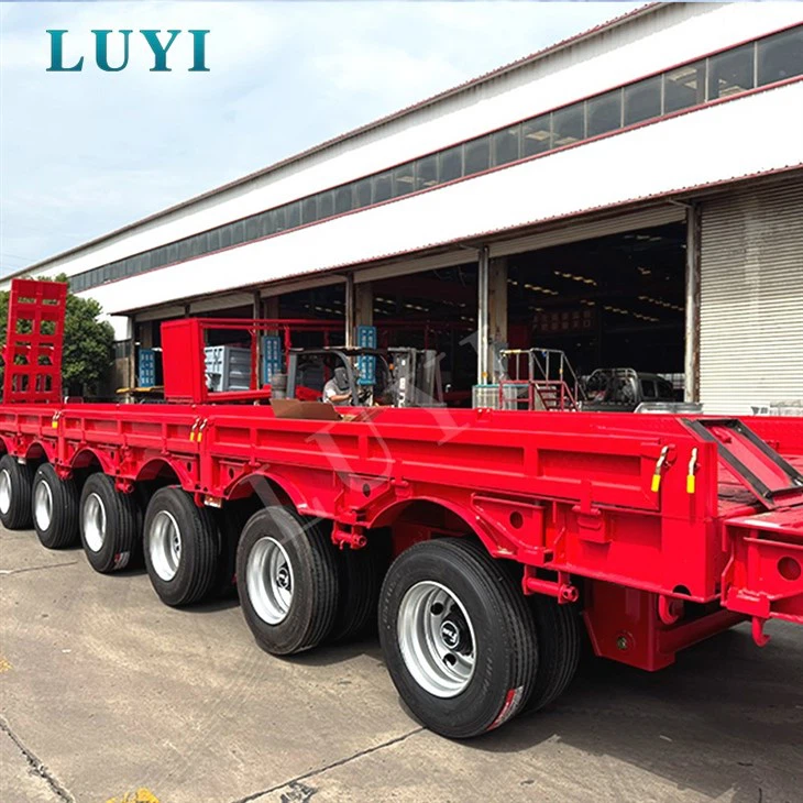 Custom 10 Axle Low Bed Semi Trailer suppliers