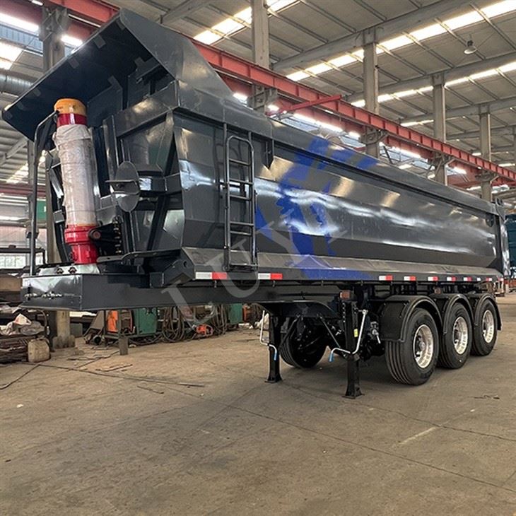 Customized 3 Axle Dump Trailer With Reliable Quality factory